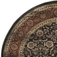 thumbnail image 4 of SAFAVIEH Vintage Roseann Traditional Area Rug, Black/Rust, 6'7" x 6'7" Round, 4 of 6