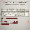 thumbnail image 1 of Teclas PBT de doble disparo de 168 teclas, teclas WOB personalizadas, teclas de teclado con perfil de cereza para interruptores Cherry Gateron MX, teclado para juegos, 1 of 5