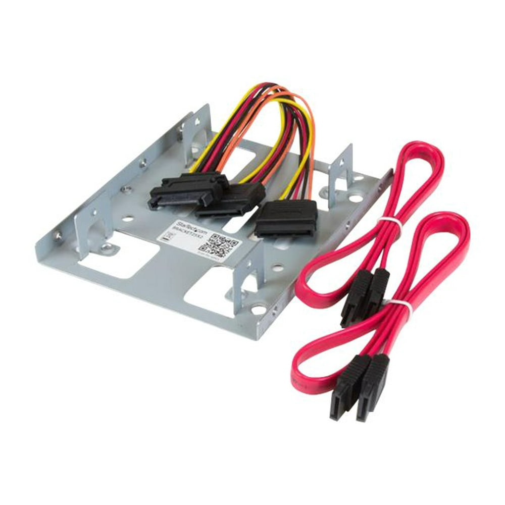 2.5" to 3.5" SATA Hard Drive Mounting Bracket Kit Dual