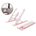thumbnail image 3 of P1 Pro Portátil Ajustable Portátil Portátil Soporte Bandeja Plegable Rosa Rosado CUTICAT soporte portátil portátil plegable, 3 of 7