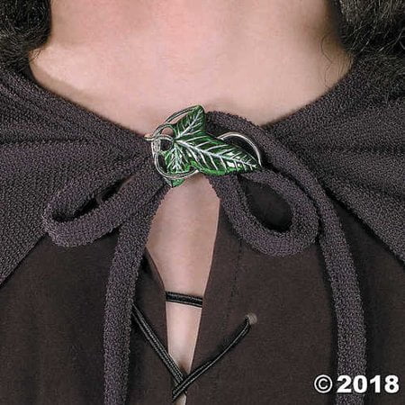 RUBIES II Legolas Fancy-Dress Costume for Adults with Leaf Clasp for Ages 18 , Adult Size Medium