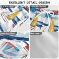 thumbnail image 2 of FORMRS Boys Swim Trunks Quick Dry Mesh Liner Boardshorts Sizes XS-XL, Dark Blue Hand Drawn Sailboats, 2 of 7