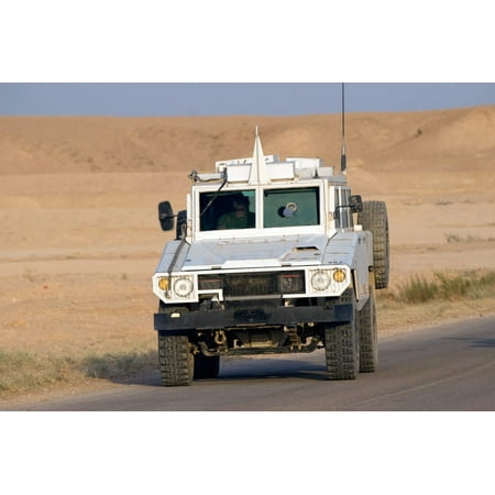 Mamba armored personnel carrier Poster Print by Terry MooreStocktrek