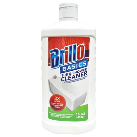 Brillo Basics Tub and Shower Cleaner Heavy Duty 16 Oz