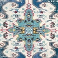 thumbnail image 6 of SAFAVIEH Madison Richmal Oriental Area Rug, Navy/Grey, 6'7" x 6'7" Round, 6 of 7