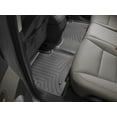 thumbnail image 3 of WeatherTech Custom Fit FloorLiners compatible with 2013-2018 Hyundai Santa Fe - 2nd Row, Black, 3 of 5