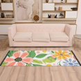 thumbnail image 2 of Yayeee Runner Rug for Bedroom 2'x6' Machine Washable Hallway Non Slip Mat, Retro Pink Floral, 2 of 8