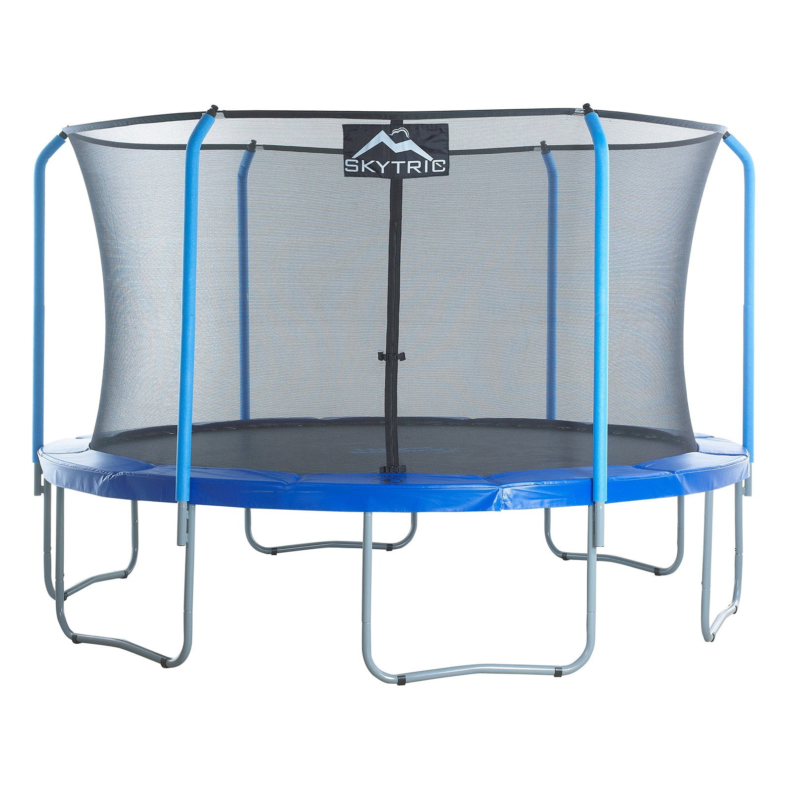 Machrus Skytric 13' Round Trampoline with Premium Top-Ring Flex Frame Safety Net Enclosure System