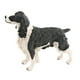 thumbnail image 4 of Estatua de perro cachorro de pie, figura decorativa duradera y muy detallada para escritorio. perro de aguas de saltador, 4 of 9
