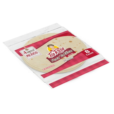 Tia Rosa Burrito Size Homestyle Flour Tortillas, 8 count, 20 oz