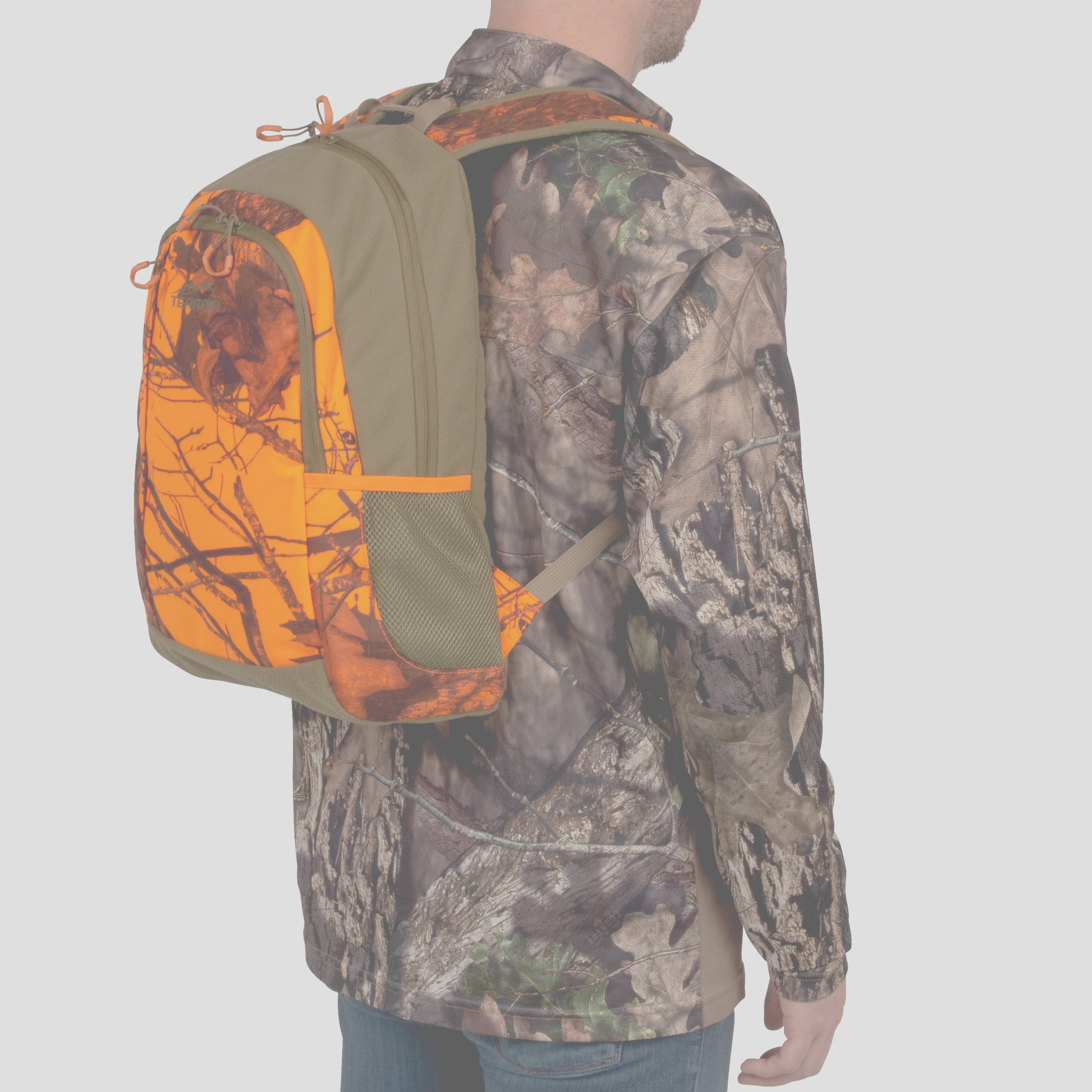Terrain Delta Mossy Oak Backpack, Mossy Oak Break-Up Blaze Camo