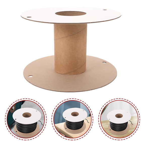 Hytrove Cord Organizer Brown Paper Made for Storage Use in Various Settings