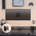 thumbnail image 4 of VIVO Single Monitor Pegboard Panel Mount, Fits up to 32" Screens, 4 of 8