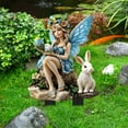 thumbnail image 2 of Tikeitoo Garden Decor Savings Fairy Statue Decorative Garden Stakes for Spring Garden Decor, Yard Art Stakes for Outdoor Lawn Backyard Porch Garden Decorations, 2 of 4