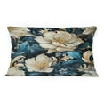 thumbnail image 3 of Designart "Imperial Paisley Flora" Damask Printed Throw Pillow, 3 of 5
