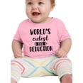 thumbnail image 1 of Smartprints Infants Graphic Tee - World's Cutest Tax Deduction - Regular Fit 100% Cotton, 1 of 4