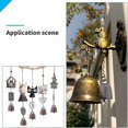 thumbnail image 4 of 8 Pcs Pasture Iron Bell Farm Animal Bell Retro Iron Bell Pendants Metal Pet Bells Buzzer Call Bells For Cattle Cow Horse Sheep Banmo, 4 of 5