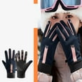 thumbnail image 2 of Winter Windproof Touchscreen Gloves— Unisex Winter Warm Thick Velvet Gloves, Touchscreen Enabled, For Winter Skiing and Cycling Gloves, 2 of 9