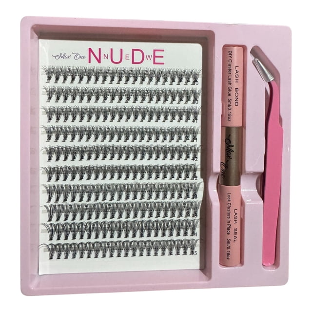Kit Pestañas En Racimo Max One Look Natural con Pegamento