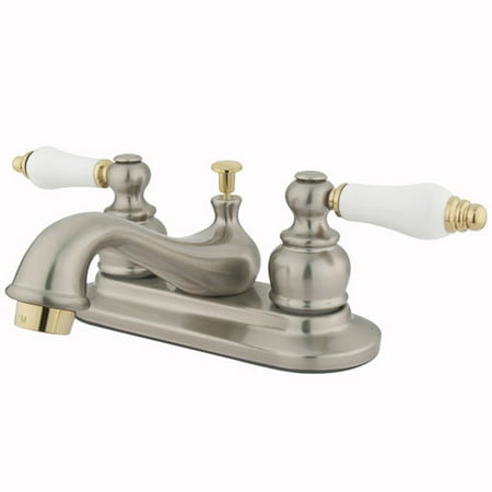 UPC 663370027932 product image for Kingston Brass KB609B Two Handle 4 Centerset Lavatory Faucet with Retail Pop-up | upcitemdb.com