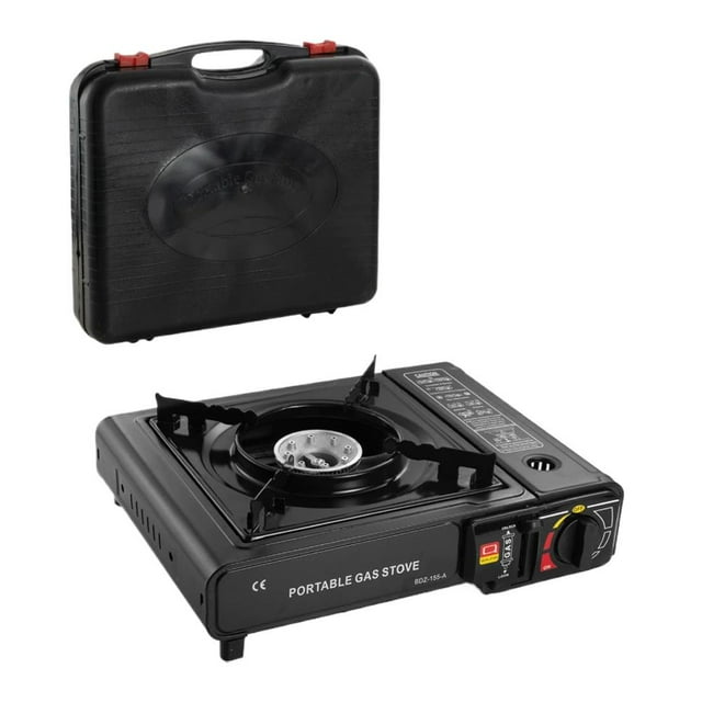 Réchaud de Camping Portable, Contrôle de Flamme Réglable, 2900W, Adapté à Diverses Cuisines Extérieures