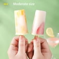 thumbnail image 4 of Ounissouiy Reemplazo de molde para palitos de helado, Color sólido, 8 rejillas, Triangular, antiadherente, reutilizable, molde de cocina, Cocina y Comedor Naranja, 4 of 6