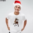 thumbnail image 1 of Camiseta para hombre Kawaii Harajuku, camiseta a la moda, camisetas bonitas de renos de Santa Claus, ropa de dibujos animados para mujer, camiseta de Feliz Navidad para hombre, 1 of 4