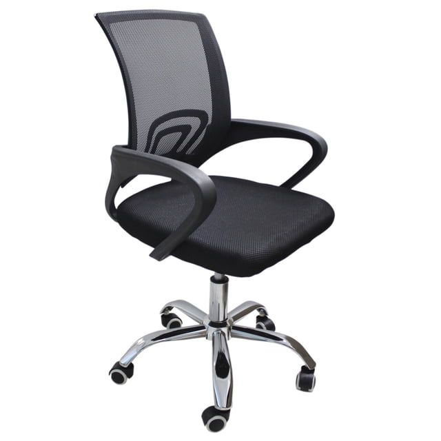 Silla de Escritorio Silla de Oficina giratoria Home Office Idea Nuova Color Negro