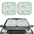 thumbnail image 2 of Haiem Cute Cows Car Windshield Sun Shade (2 Pieces) Foldable Windshield Sun Shade Car Accessories for Truck SUV Pickup-Medium, 2 of 7