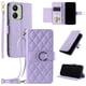 thumbnail image 1 of Funda tipo billetera GANGXUN para Xiaomi POCO C65 – Tapa abatible con correa para mujer, 1 of 5