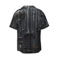 thumbnail image 2 of Fotbe Fantasy Medieval Weaponry print Short Sleeve Button Down Shirts for Men Casual Summer Beach Wrinkle Free Shirt-3X-Large, 2 of 7