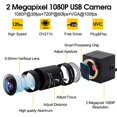 thumbnail image 2 of Webcamera usb 2MP 5-50mm Varifocal Lens USB Camera CMOS OV2710 Sensor,Webcam Support 1920X1080@30fps,UVC Compliant Web Camera Support Most OS,Focus Adjustable USB with Camera,High, 2 of 5