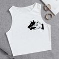 thumbnail image 3 of Top corto sin mangas de Anime japonés, camiseta de Jujutsu Kaisen, camisetas de Gojo Satoru, camisetas recortadas de Yuji Itadori, 3 of 5