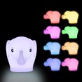 thumbnail image 1 of Veilleuse, veilleuse pour Enfants, Lampe de Pépinière Rechargeable USB, Veilleuse LED pour Enfants, Luminosité et Couleur Réglables, Télécommande - Éléphant, 1 of 5