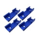 thumbnail image 5 of 4 piezas de ranuras de intersección para rieles en T para carpintería con orificios de montaje pretaladrados Azul, 5 of 9