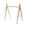White ornaments, variant on Ins decoration Nordic children's room fitness equipment newborn baby baby fitness frame Nordic wood crafts