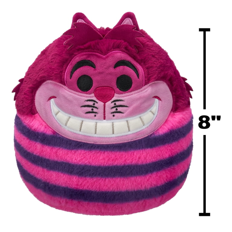 Squishmallows FuzzAMallow Disney Official 8 inch Cheshire Cat