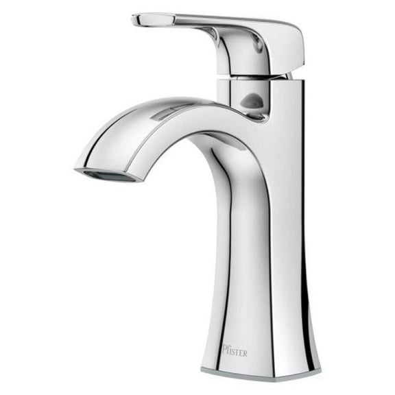 Pfister Lf-042-Bie Bruxie 1.2 GPM Single Hole Bathroom Faucet - Chrome