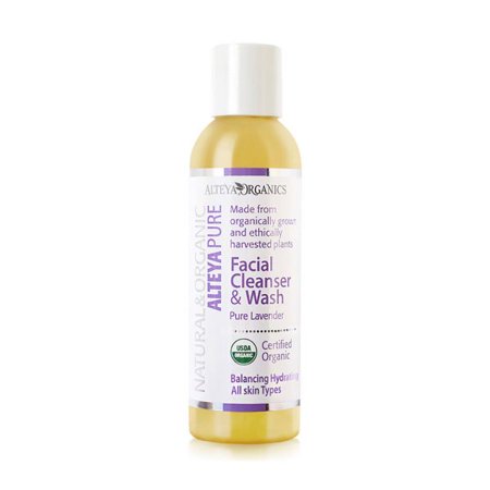 Juice Beauty Organic Facial Wash Alteya USDA Organic Facial Cleanser & Wash - Pure Lavender - 100% Biodegradable Soap ()
