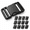 4 Set for 1-1/2 inch Webbing, variant on 10 Set for 3/4 inch Webbing Quick Side Release Plastic Buckle and Tri-Glide Slide Hardware Kit