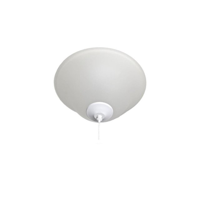 Maxim Basic-Max-Kit de luz para ventilador de techo con tres luces y limitador de potencia en estilo, 13 pulgadas de ancho, acabado blanco mate