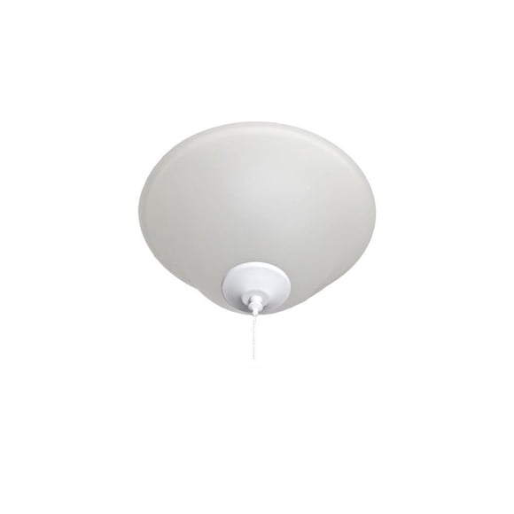 Maxim Basic-Max-Kit de luz para ventilador de techo con tres luces y limitador de potencia en estilo, 13 pulgadas de ancho, acabado blanco mate