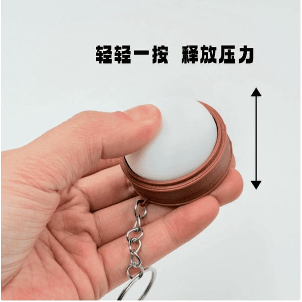 Cliqueur Fidget Accessoire de Bureau à Bouton Mécanique Anti-Stress | Clickeur de Bureau Apaisant pour Adultes Pour Domicile Bureau Avion Collègues Hommes Femmes