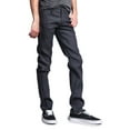 thumbnail image 3 of Victorious Men's Skinny Fit Unwashed Raw Denim Jeans DL938 - Charcoal - 30/30, 3 of 6