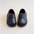 thumbnail image 5 of OOOUM Boys Dress Shoes Classic Soft Sole Slip-On Oxford Loafers School Uniform Casual Shoes,CN:33, 5 of 5