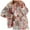 11 Red, variant on Womens Fall Fashion Warm Quilted Jackets for Women Long Sleeve Floral Print Button Down Puffer Jacket Coats with Pockets