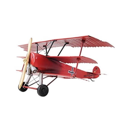 1917 Red Baron Fokker Triplane Model Airplane