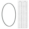 thumbnail image 5 of Square Rubber Belt for Recording Devices and Video Player 1.0mm Strong Rubber Belts 17-100mm Folded Option, 5 of 14