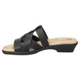 thumbnail image 3 of Easy Street Lakeport Women's Comfort Slide Sandals Color: Navy Size: 6.5, 3 of 4