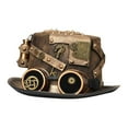 thumbnail image 2 of Sombrero de copa Steampunk Sunnimix Con Gafas de Engranaje 60cm-61cm, 2 of 8